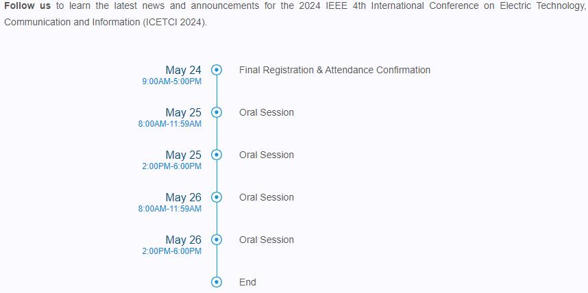 ICETCI 2024-EI会议日程安排