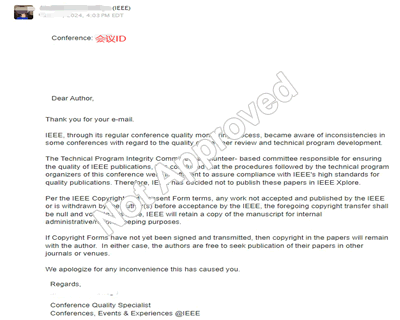 问答：会议已经完成IEEE版权协议，多久能见刊并EI检索？